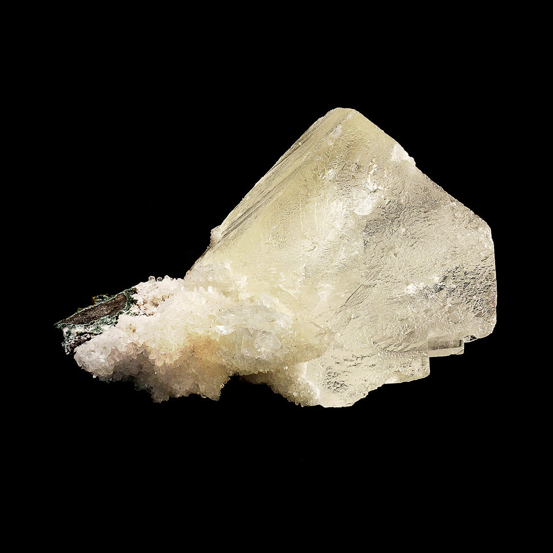 CALCITE WITH APOPHYLLITE & STILBITE