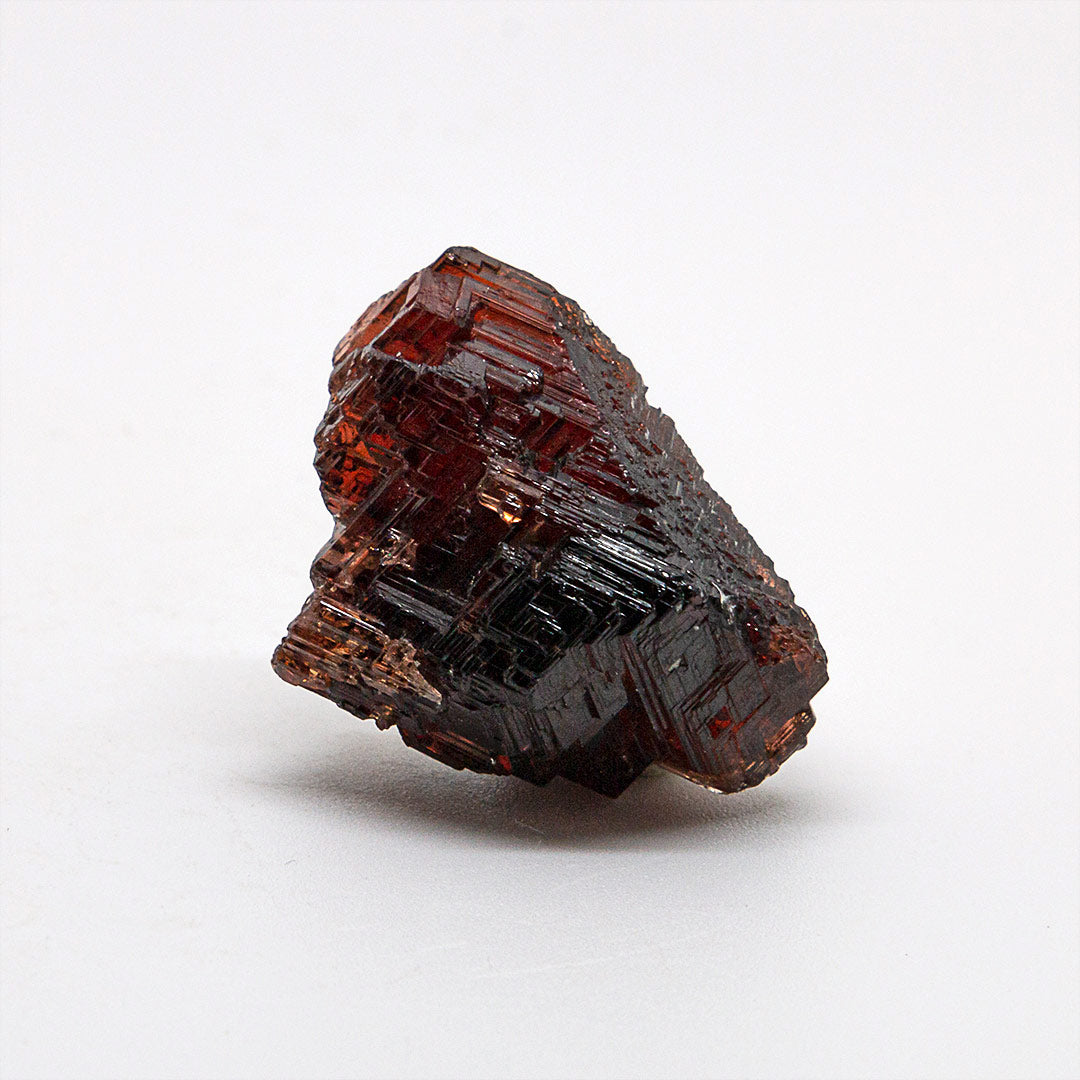GARNET VAR SPESSARTINE (ETCHED) & MICA