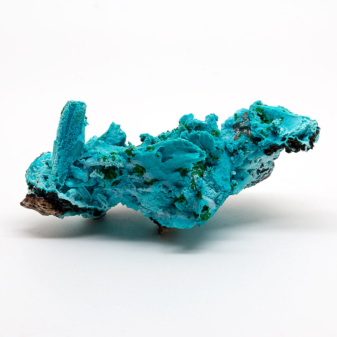 CHRYSOCOLLA PSEUDOMORPH AFTER AZURITE, MALACHITE