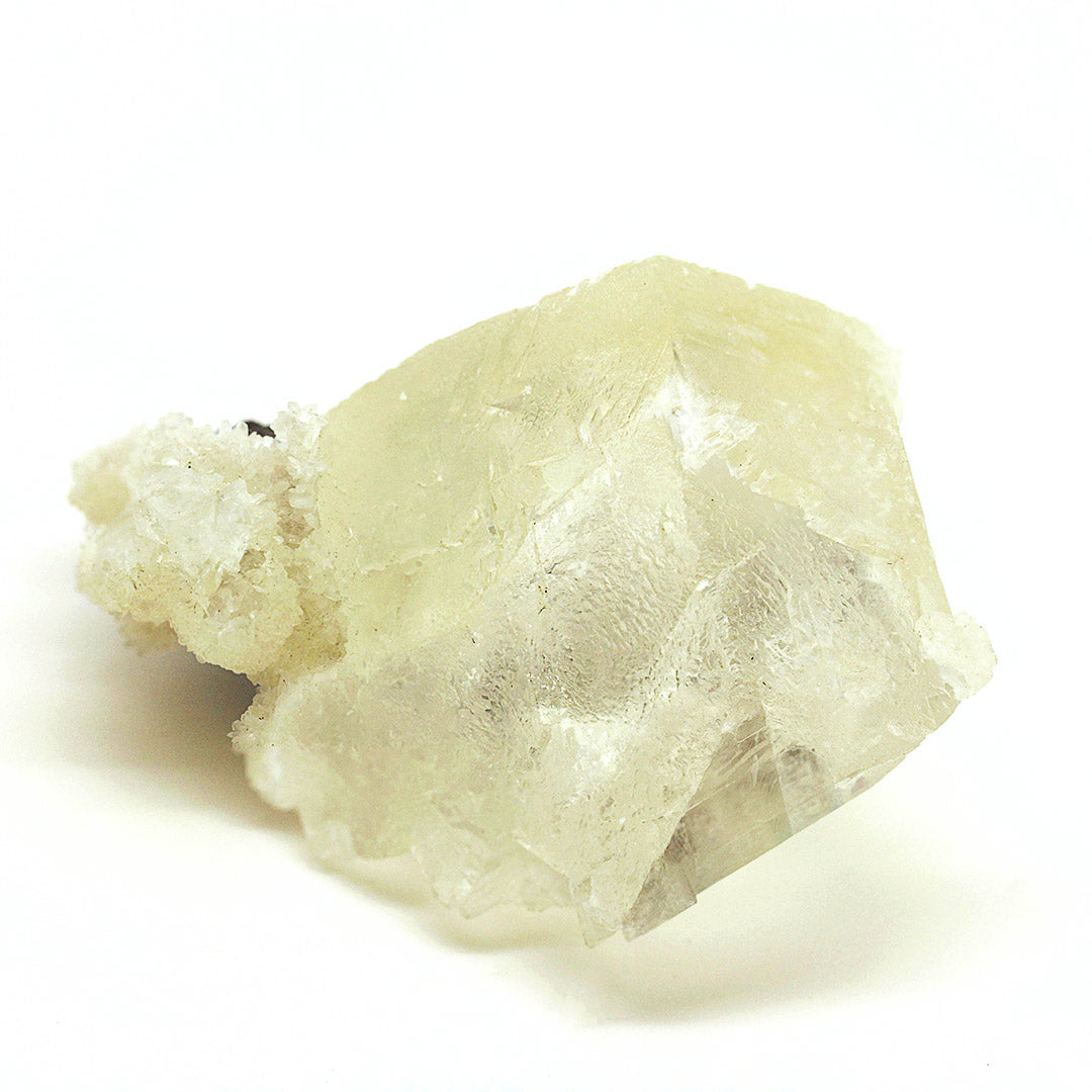 CALCITE WITH APOPHYLLITE & STILBITE