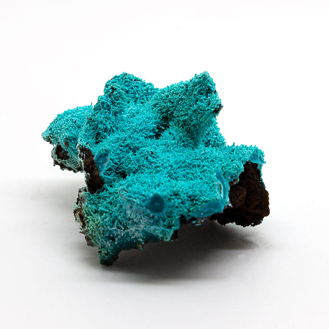 CHRYSOCOLLA PSEUDOMORPH AFTER AZURITE, MALACHITE