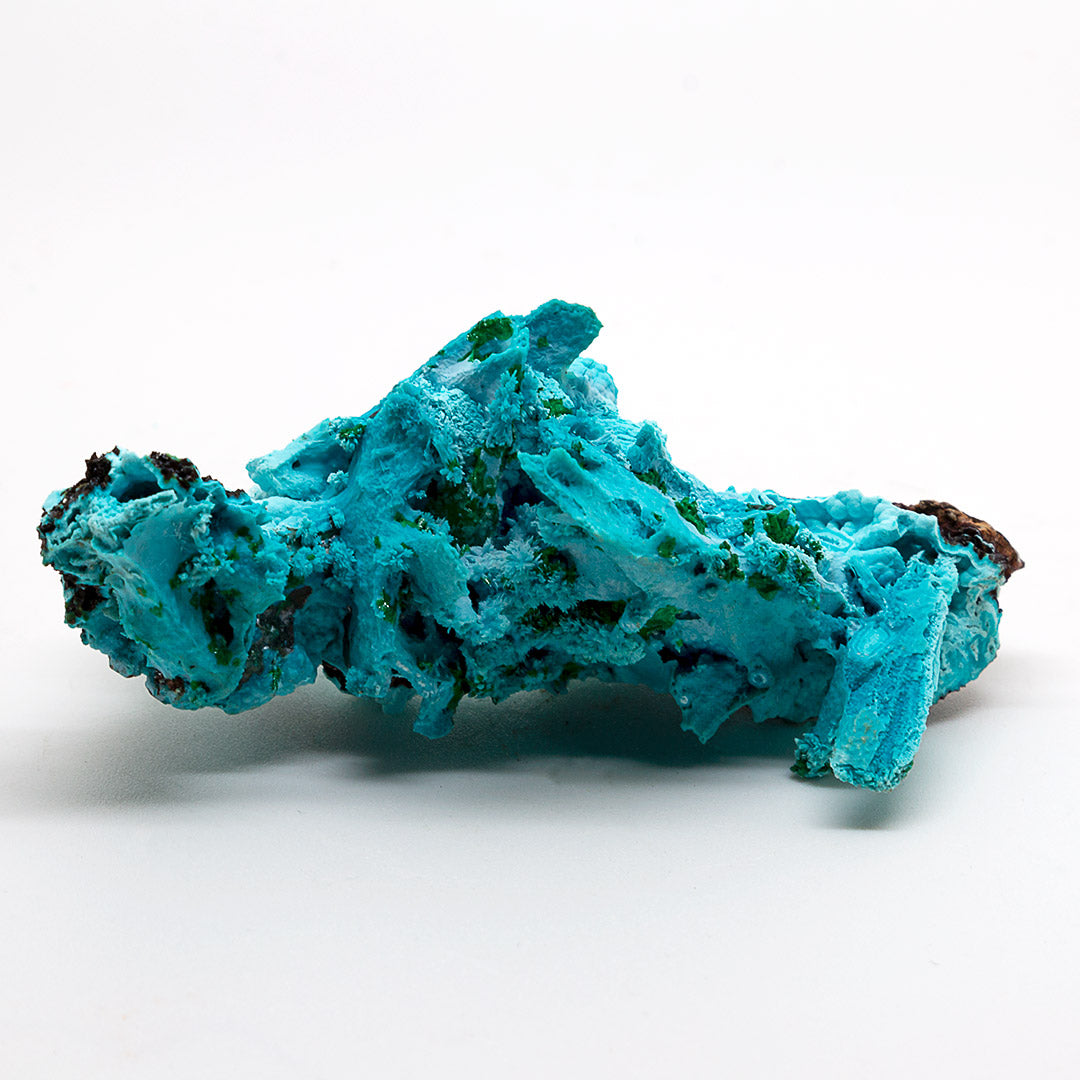 CHRYSOCOLLA PSEUDOMORPH AFTER AZURITE, MALACHITE