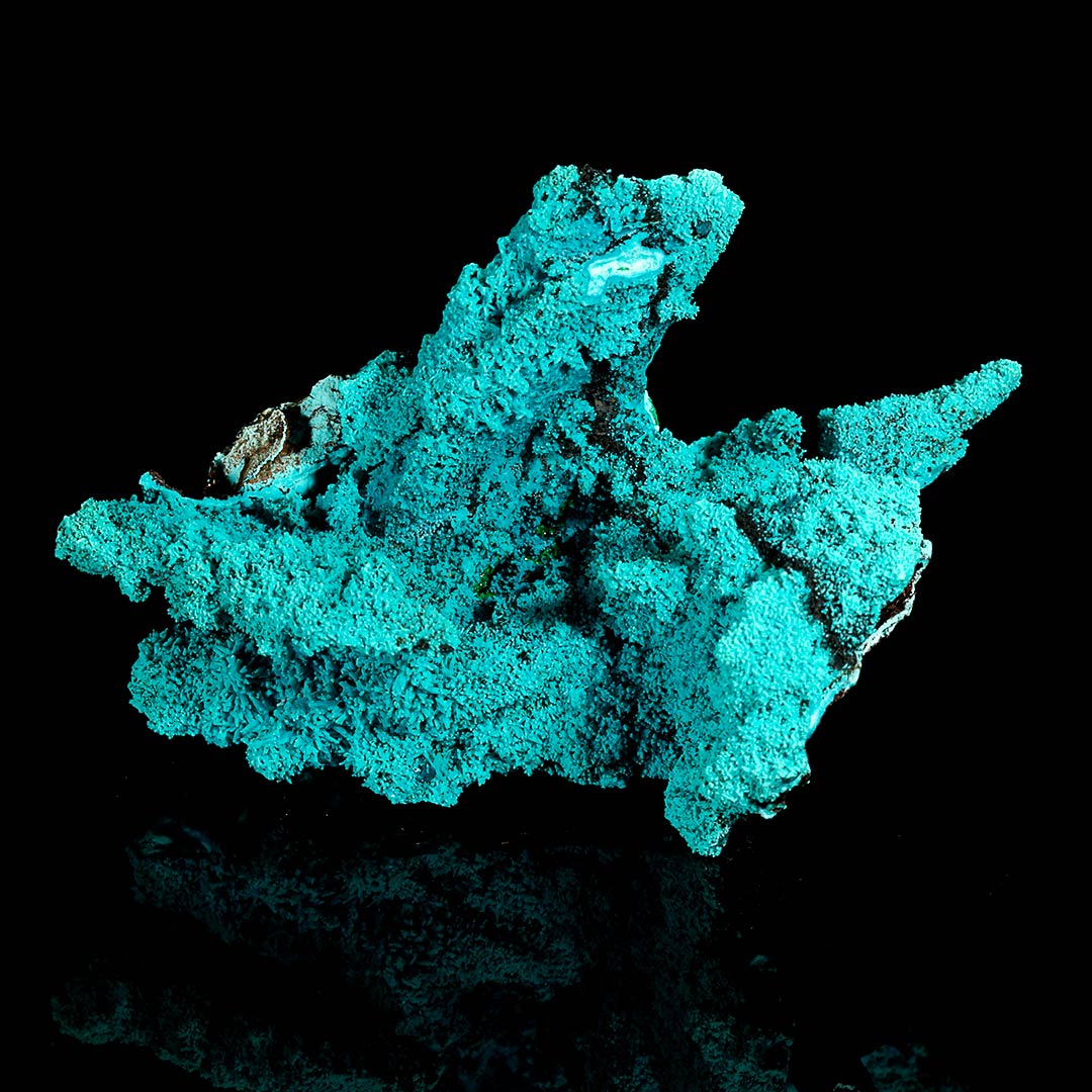 CHRYSOCOLLA PSEUDOMORPH AFTER AZURITE, MALACHITE