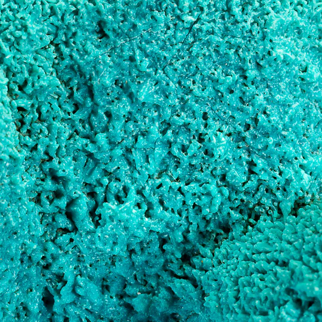 CHRYSOCOLLA PSEUDOMORPH AFTER AZURITE, MALACHITE