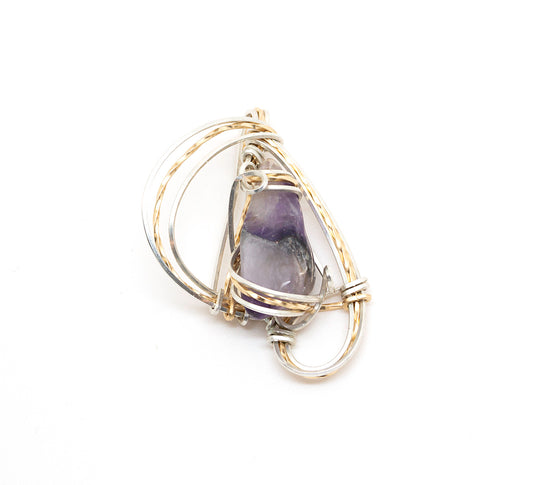 Amethyst Wrap Pendant
