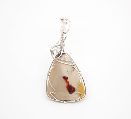 Mookaite Jasper Cage Pendant