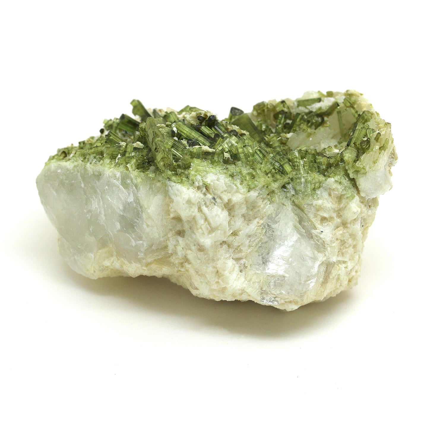TOURMALINE ON FELDSPAR