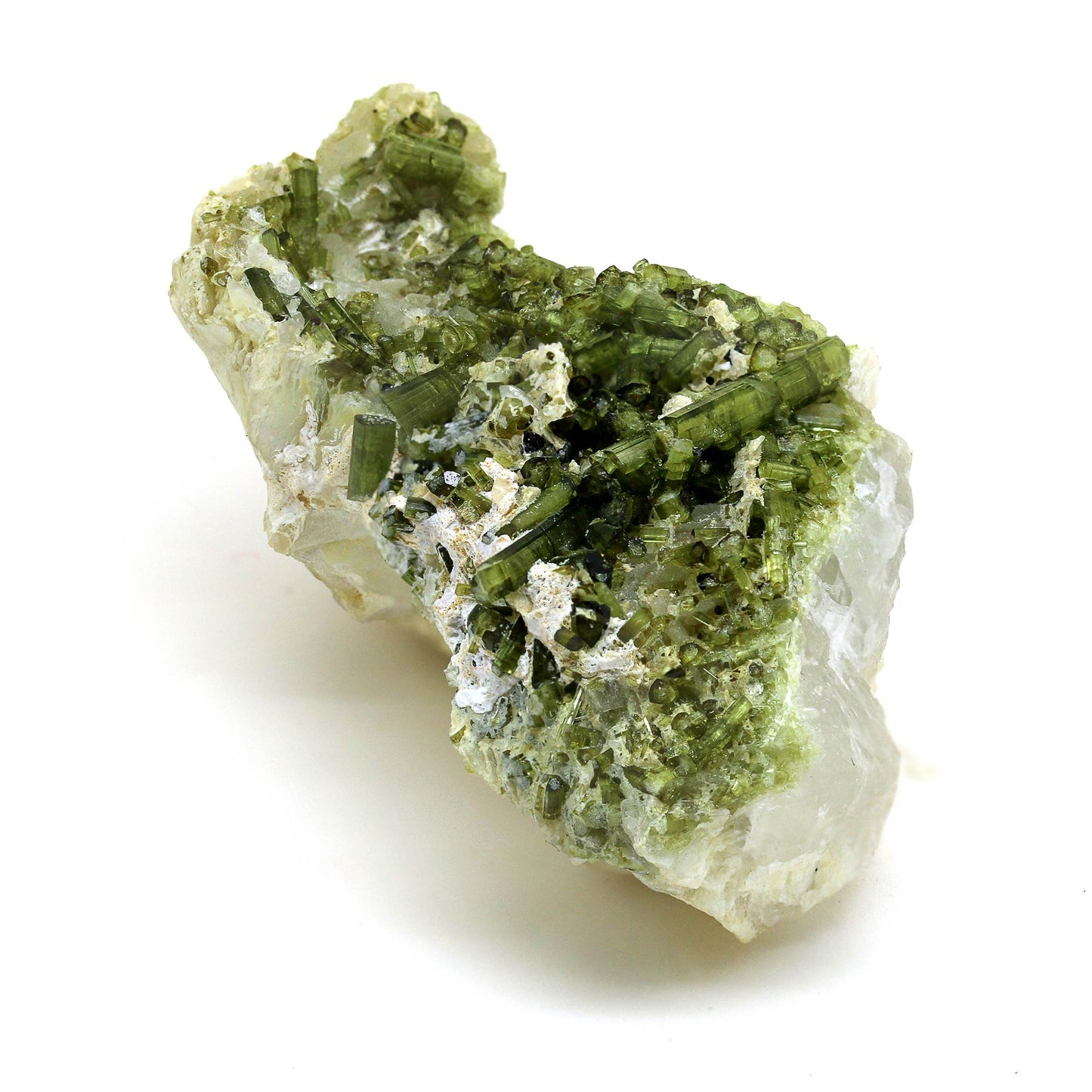 TOURMALINE ON FELDSPAR