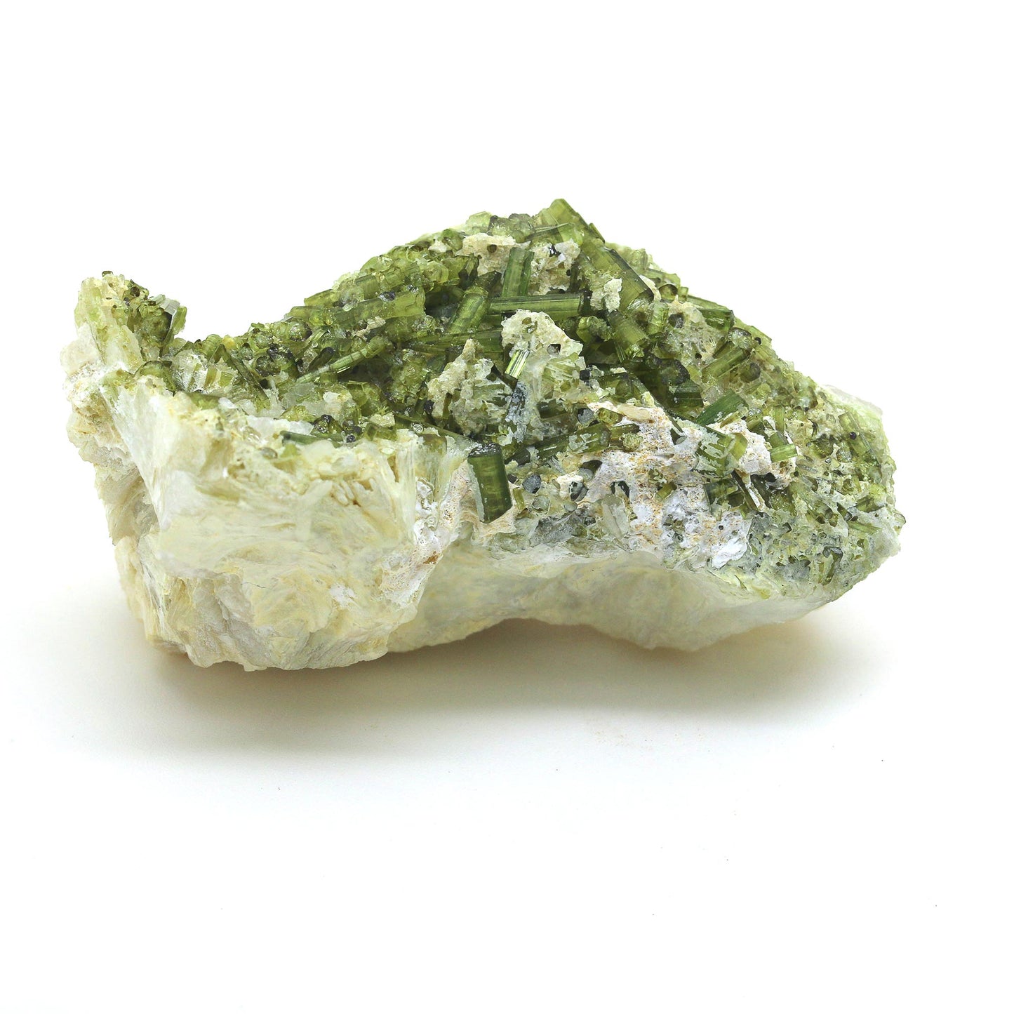 TOURMALINE ON FELDSPAR