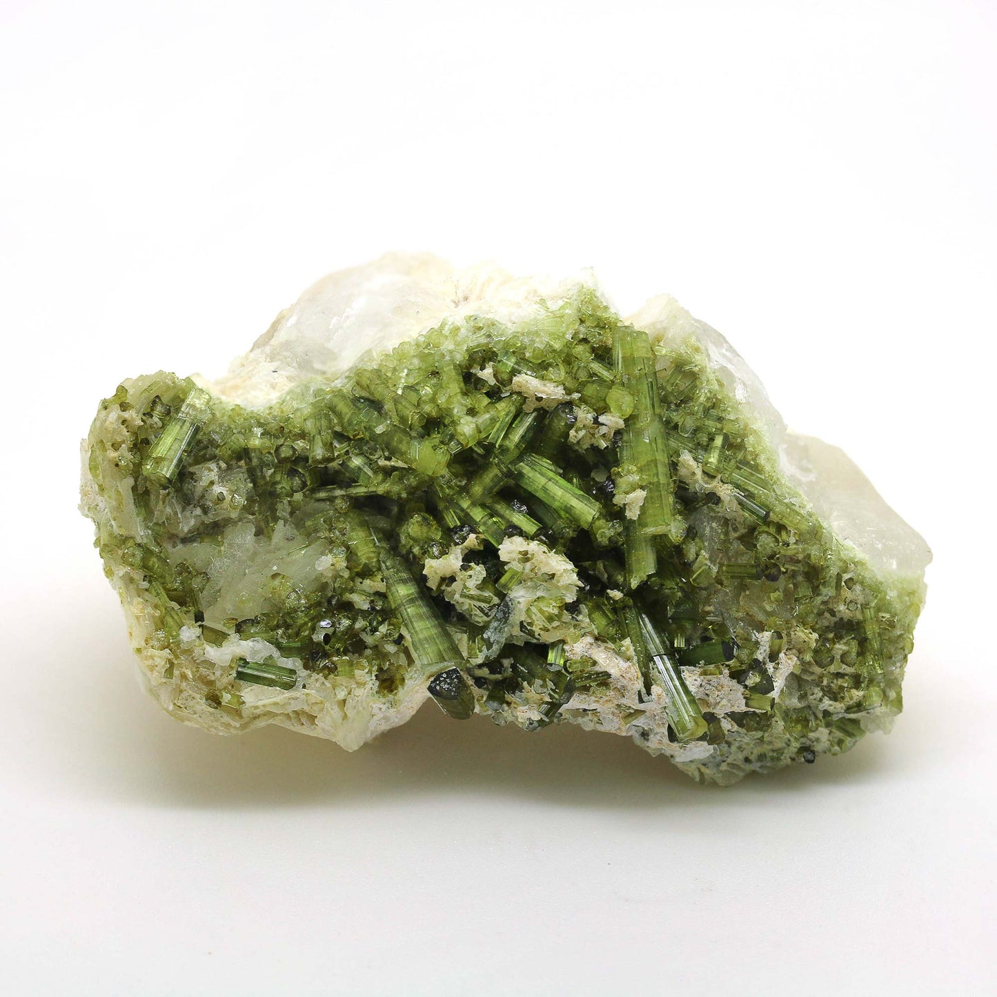 TOURMALINE ON FELDSPAR