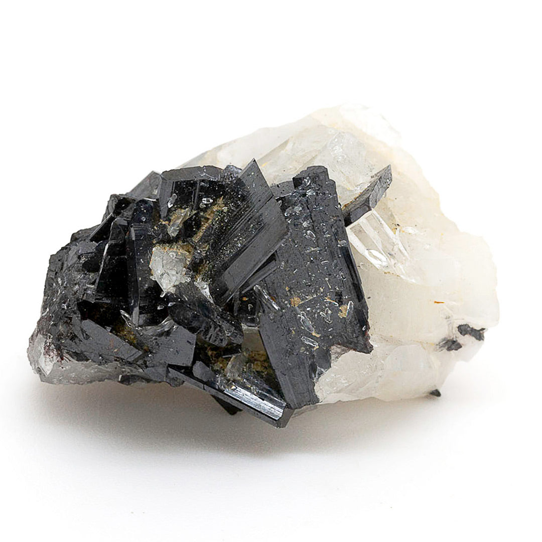 HÜBNERITE & QUARTZ