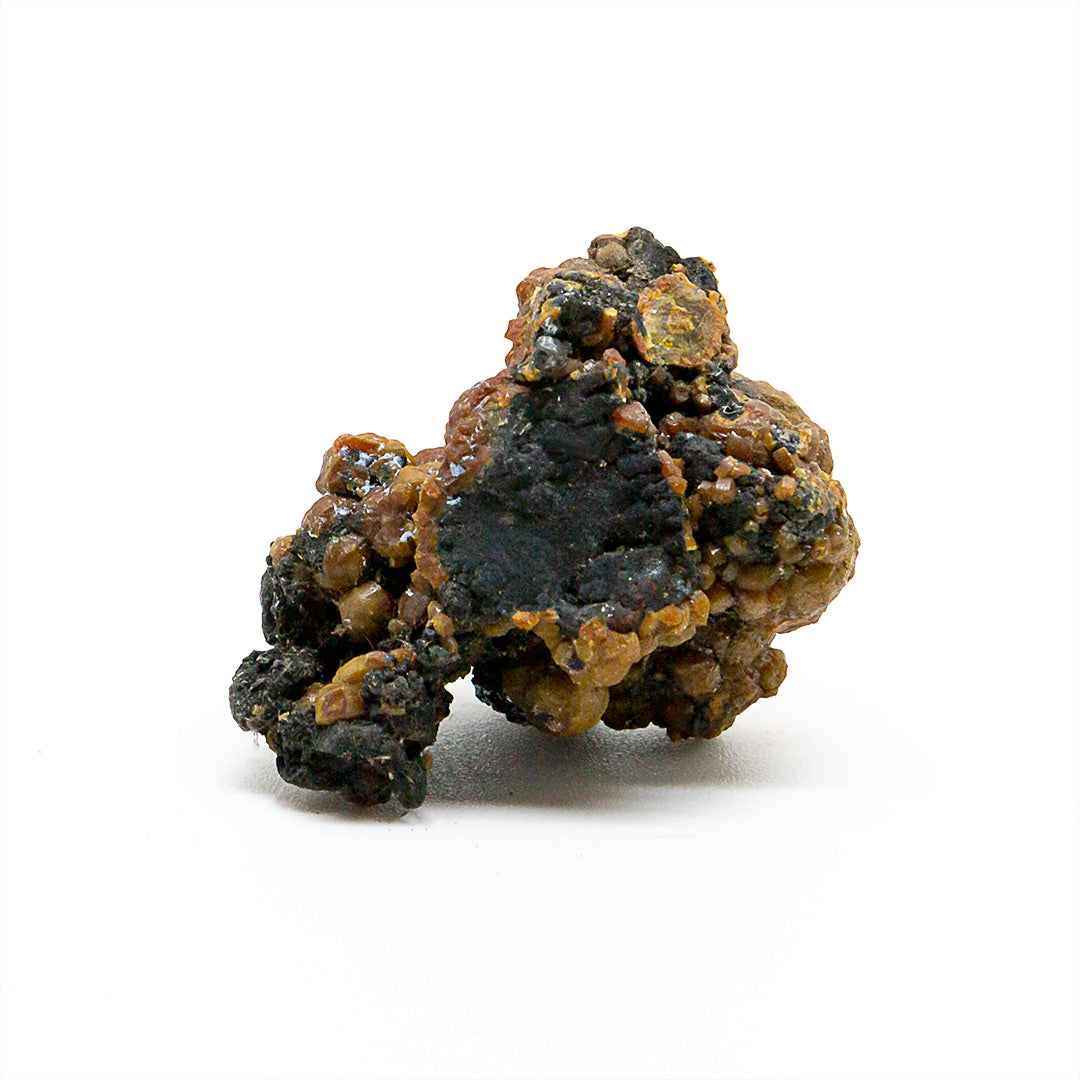 MIMETITE VAR CAMPYLITE & PYROLUSITE