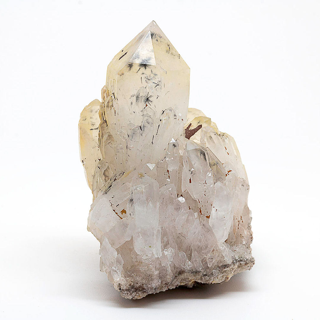 QUARTZ WITH HOLLANDITE