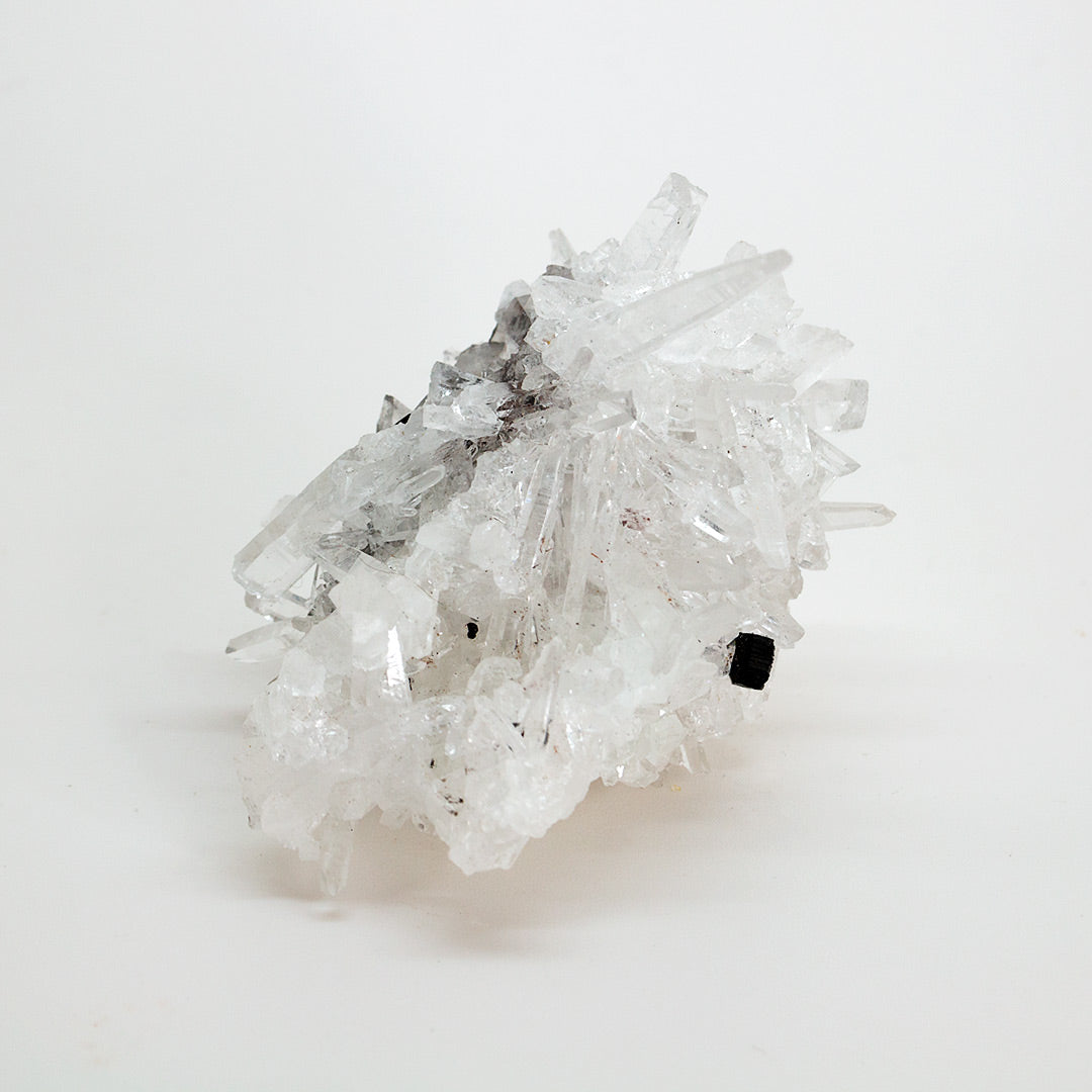 HÜBNERITE & QUARTZ