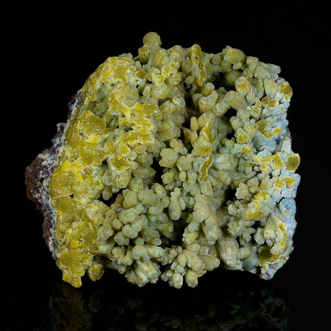 PLUMBOGUMMITE PSEUDOMORPH PYROMORPHITE