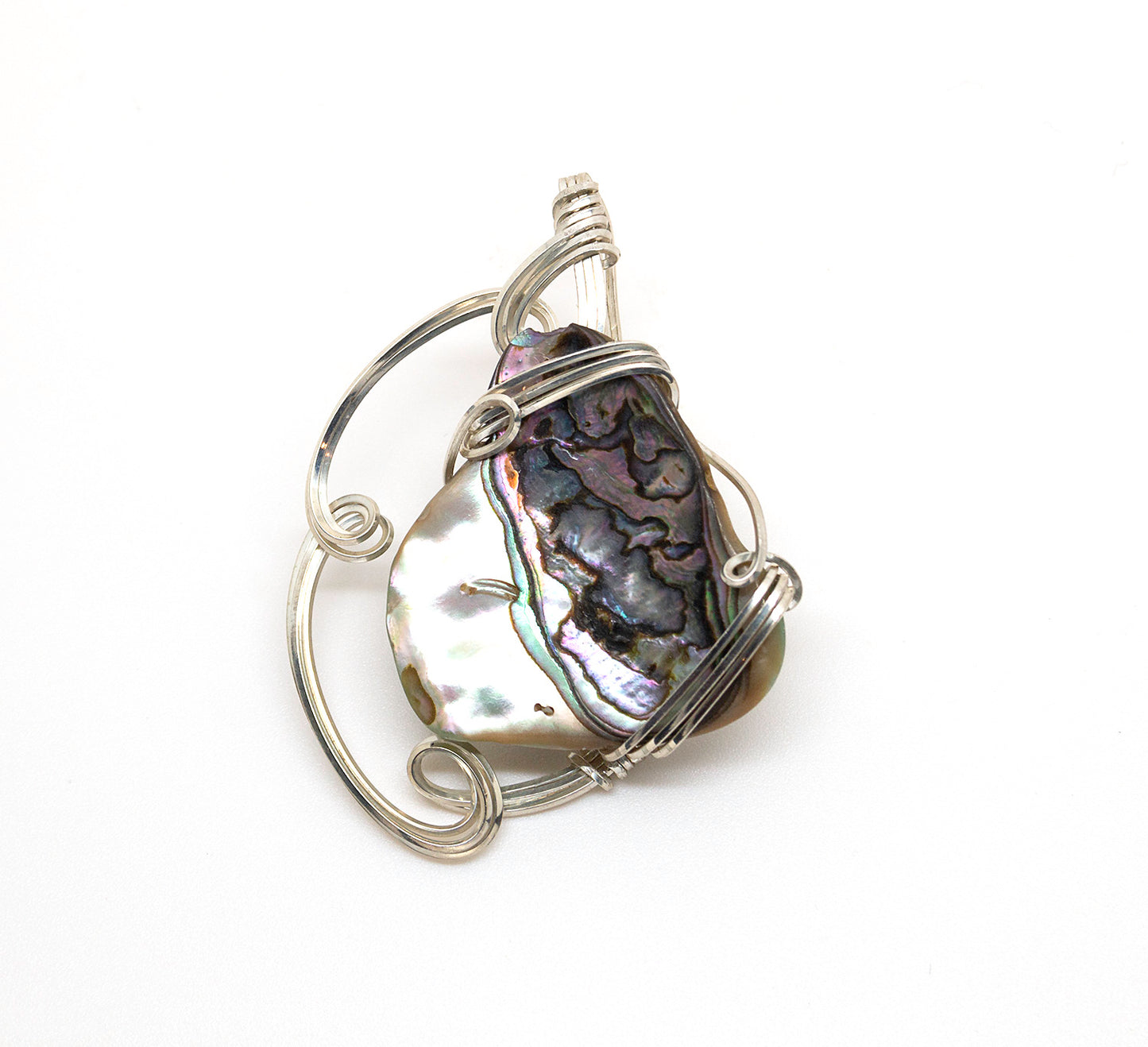 Abalone Wrap Pendant