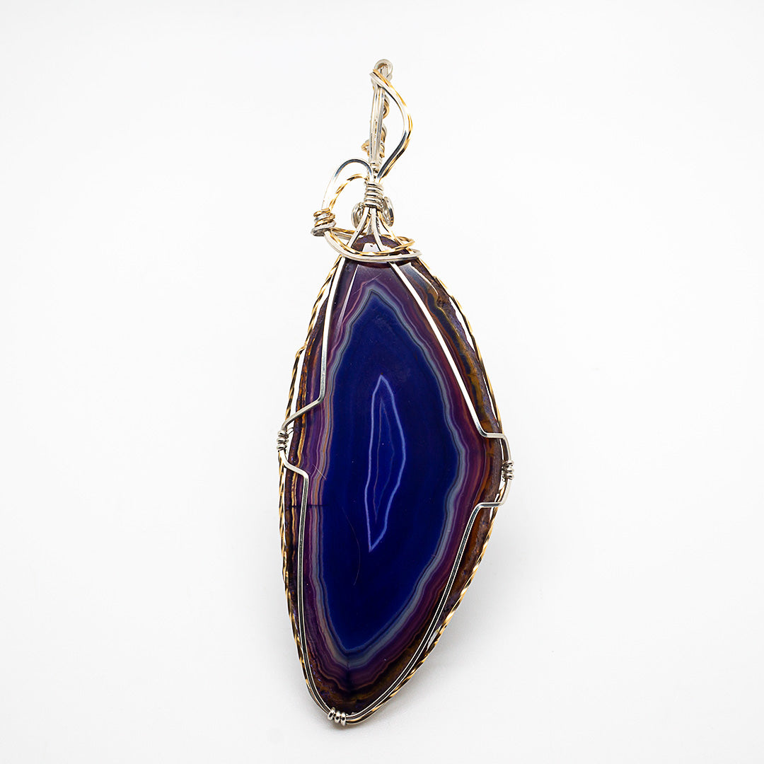 Agate Cage Pendant