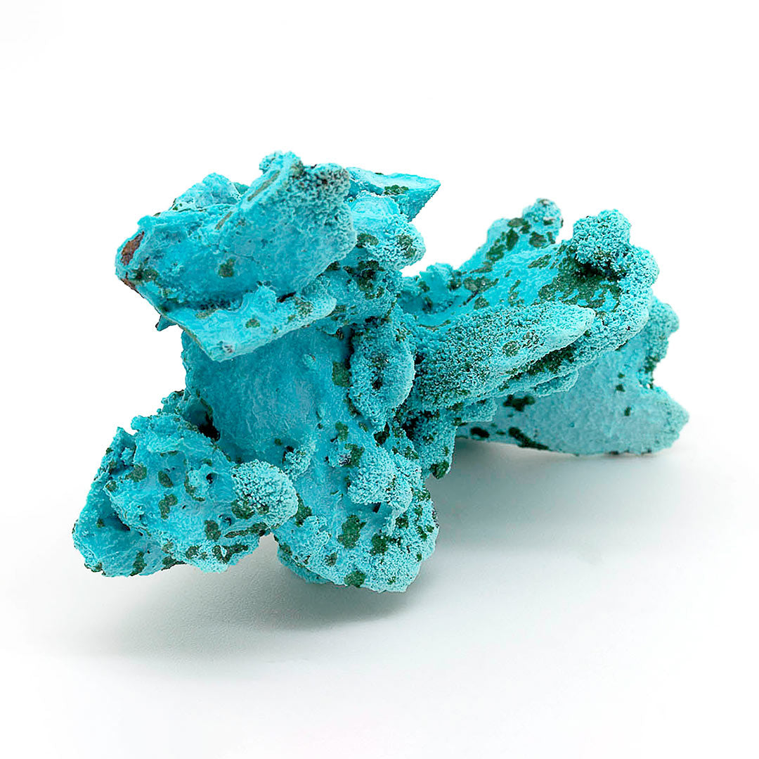 CHRYSOCOLLA PSEUDOMORPH AFTER AZURITE, MALACHITE