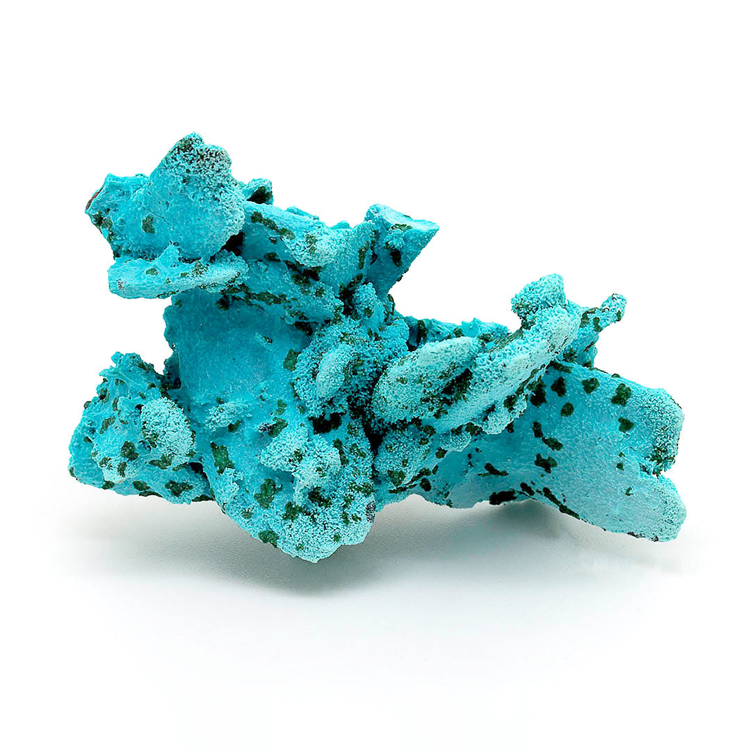 CHRYSOCOLLA PSEUDOMORPH AFTER AZURITE, MALACHITE