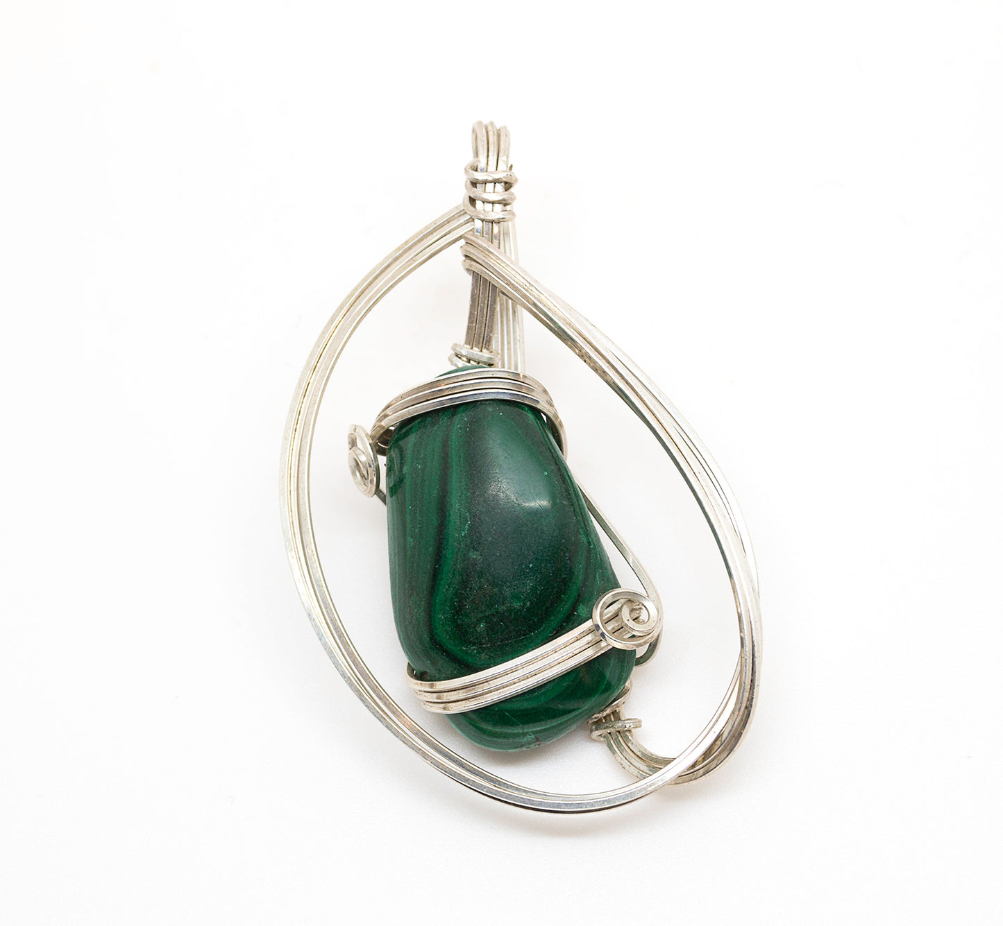 Malachite Wrap Pendant