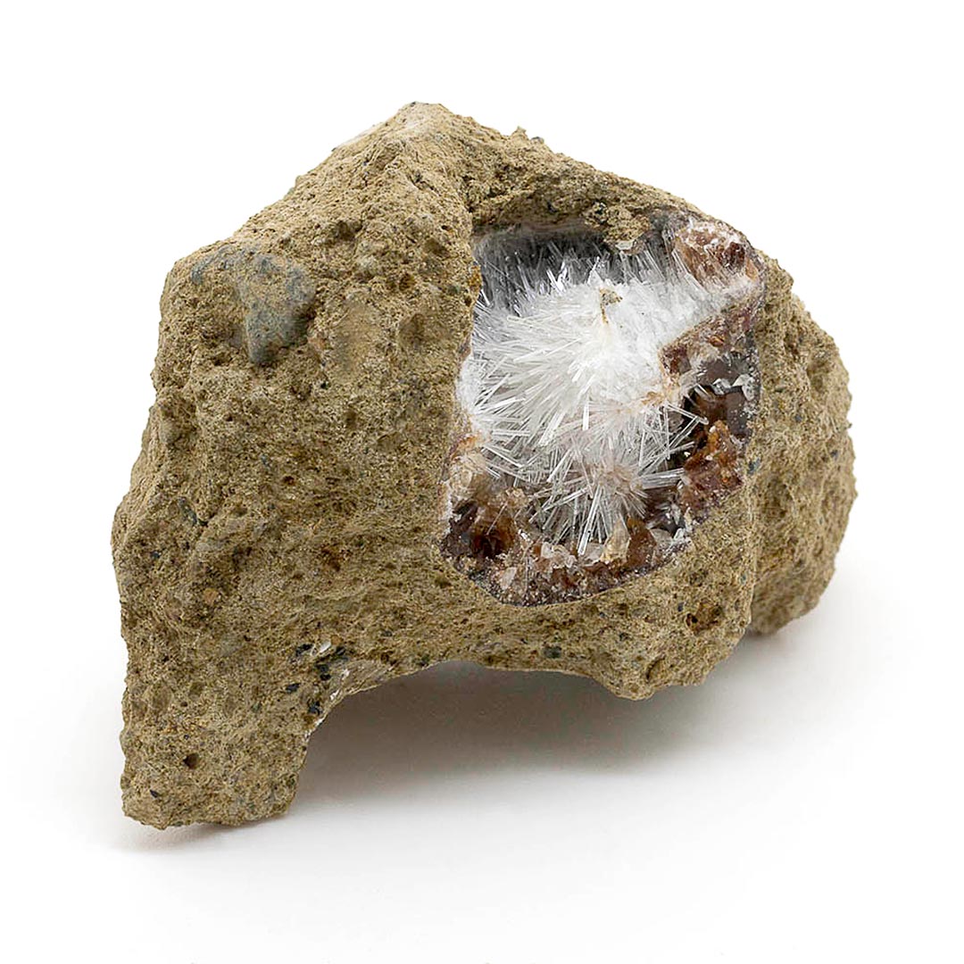 NATROLITE & CALCITE